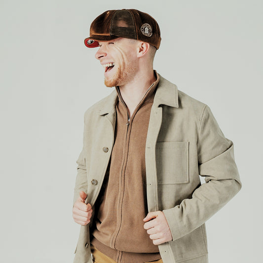 The Marrone Truckerboy Cap