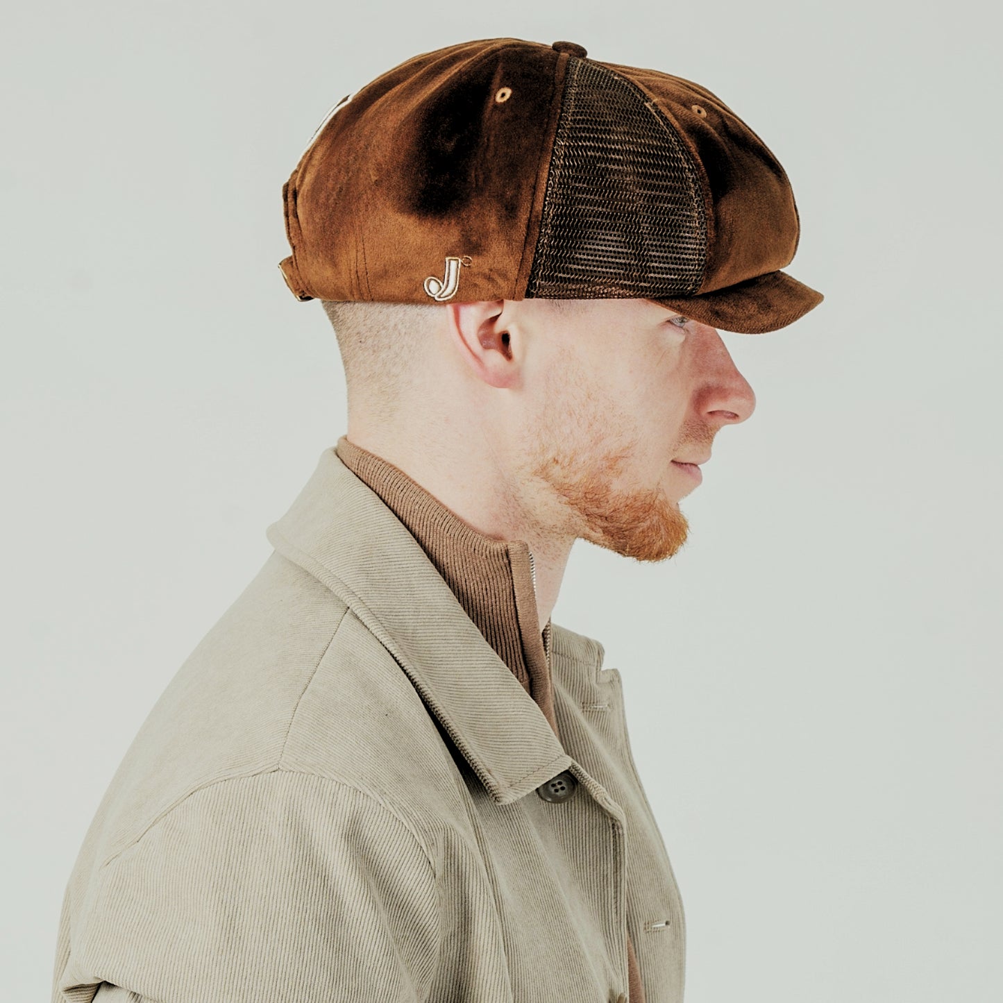 The Marrone Truckerboy Cap