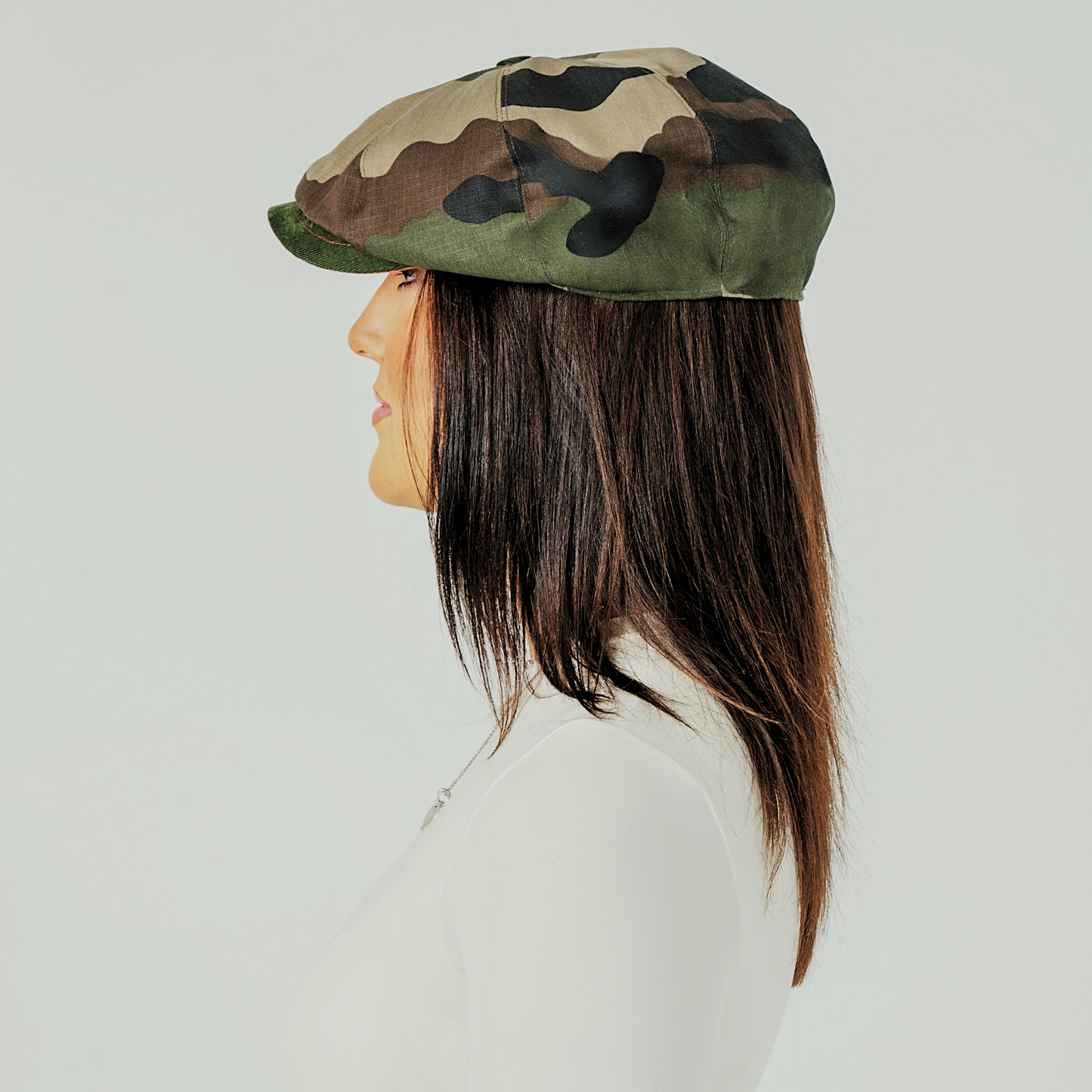 Camo Bakerboy Cap