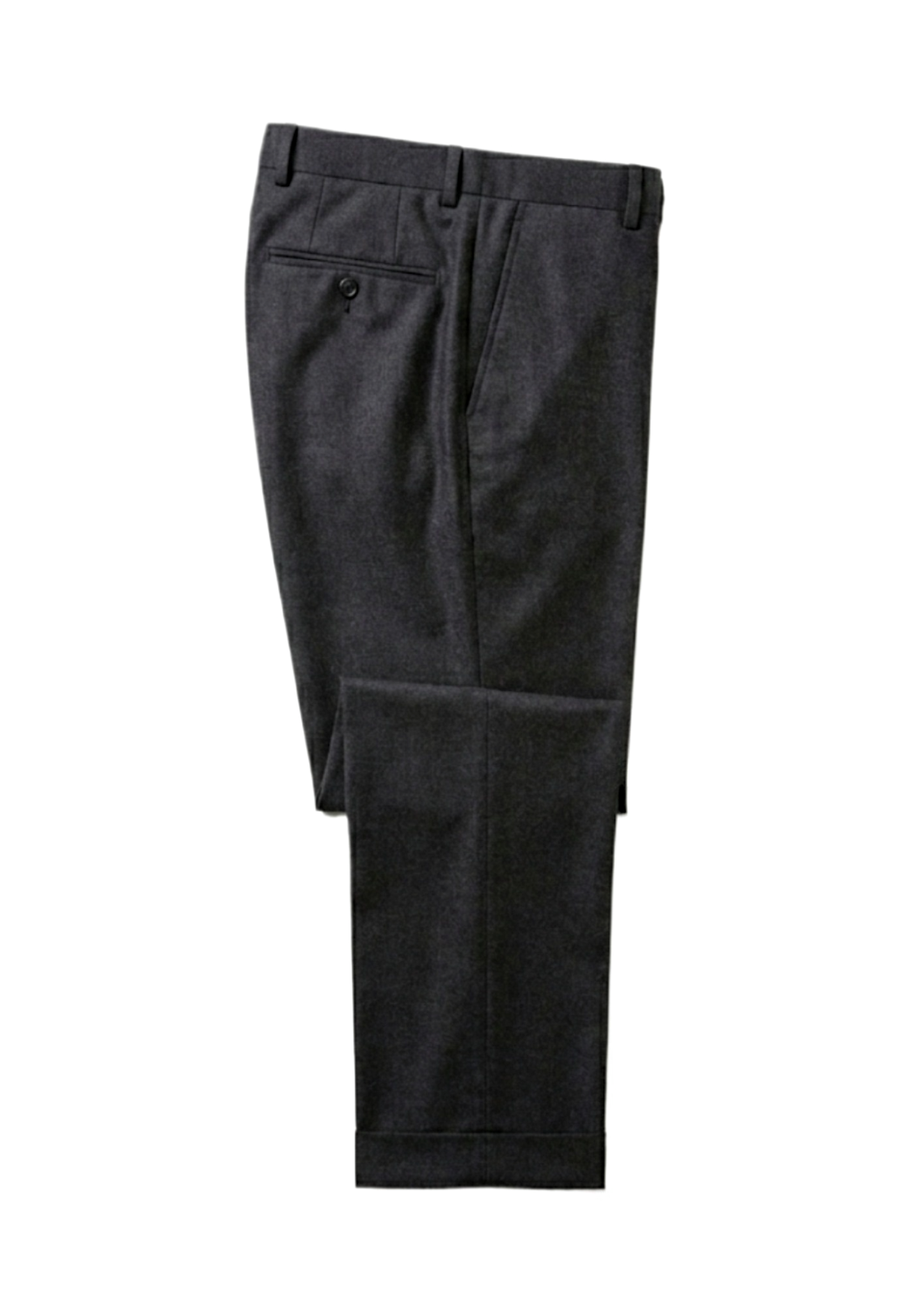 Men's Luxury Charcoal Grey Wool Suit