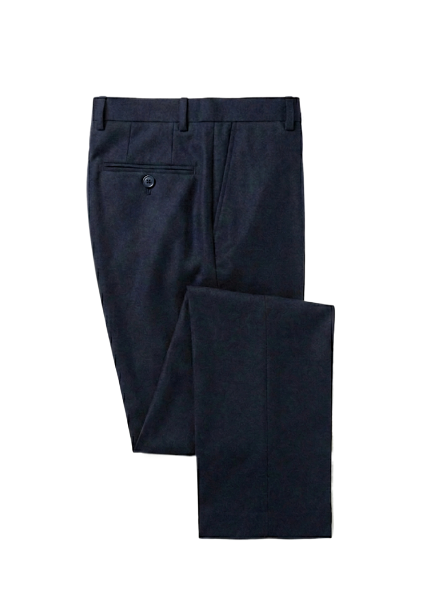 Men’s Luxury Navy Blue Double-Breasted Wool Suit