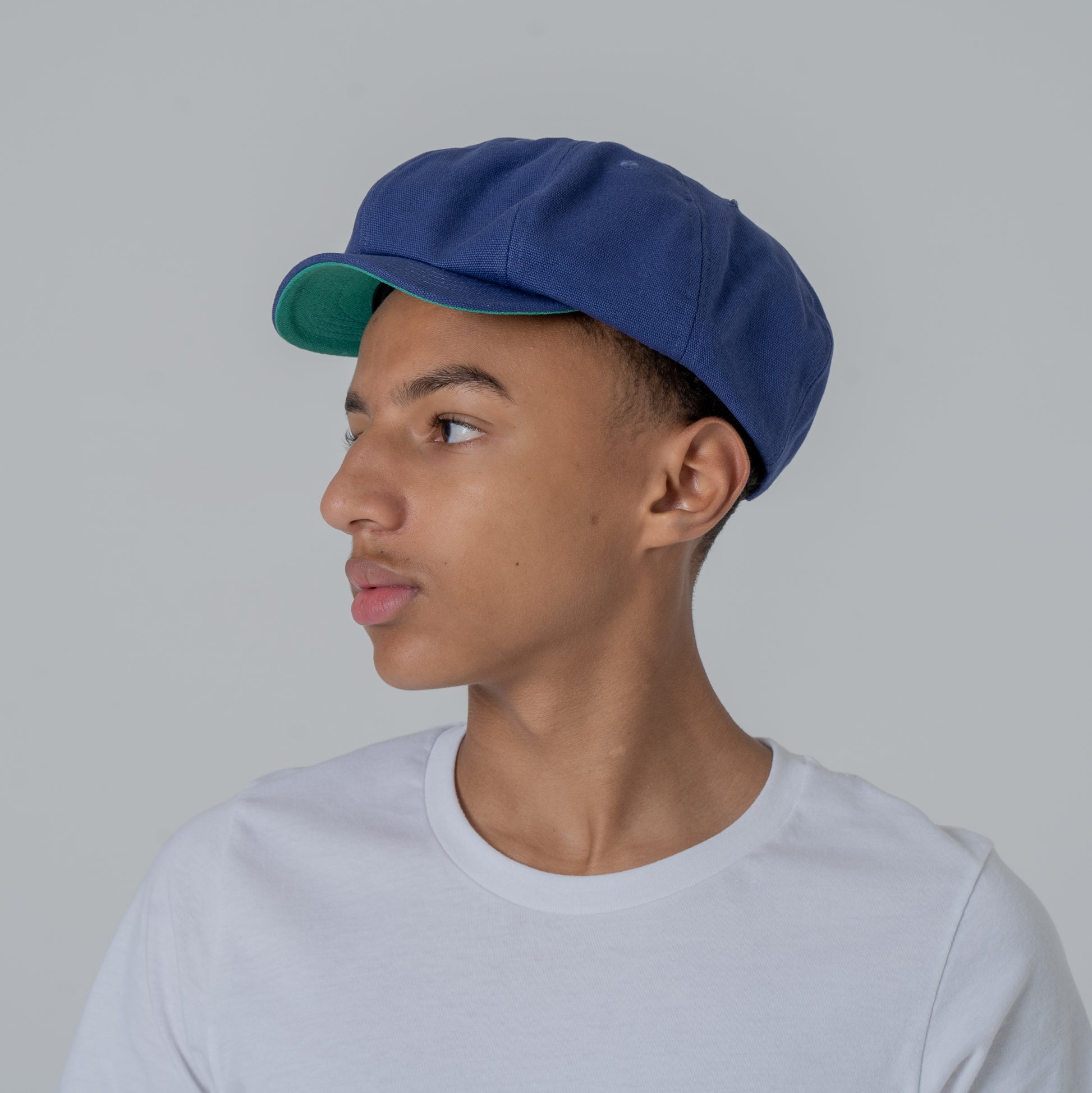 Bianca Periwinkle Newsboy Cap | Johjo Premium Cotton Cap - Johjo World