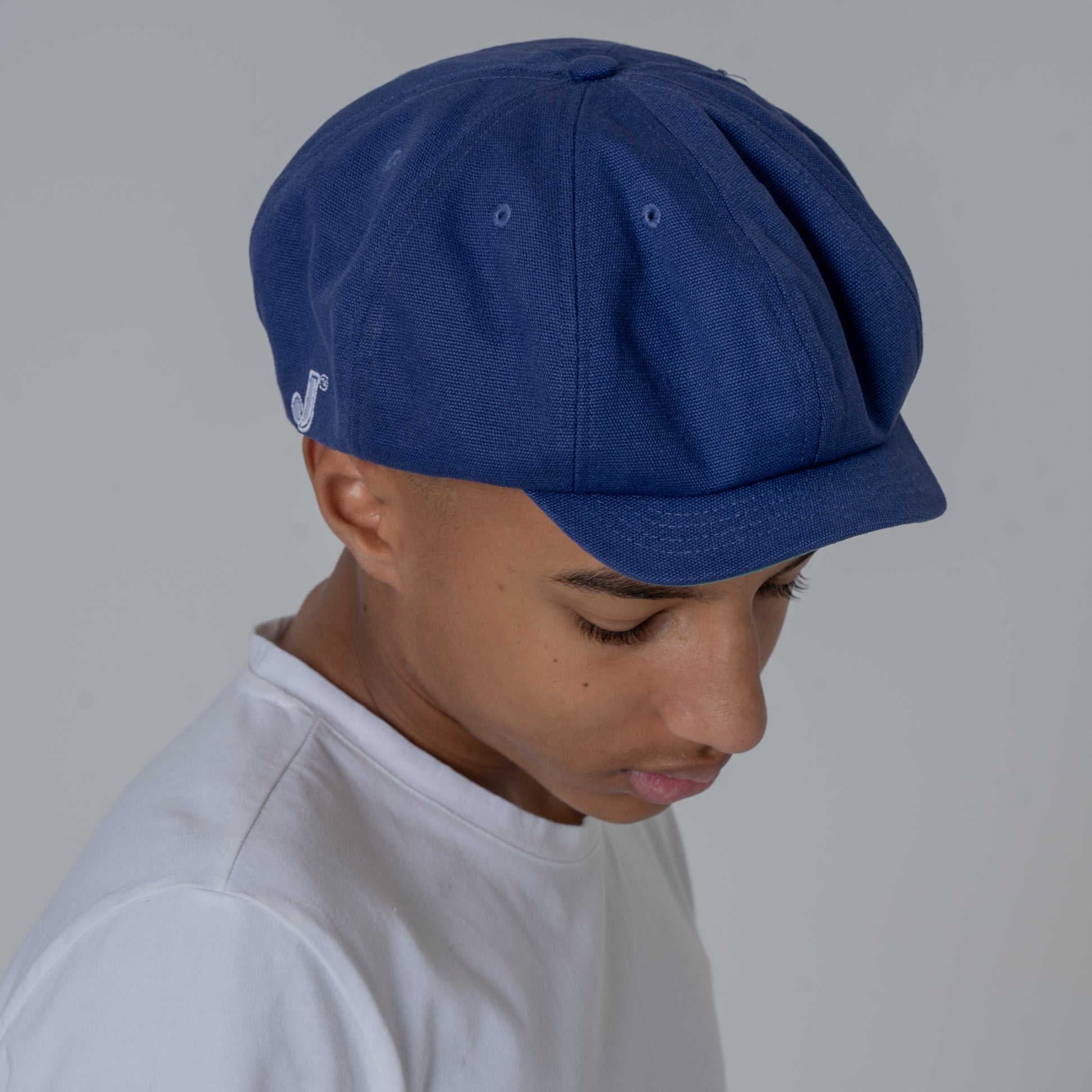 Bianca Periwinkle Newsboy Cap | Johjo Premium Cotton Cap - Johjo World