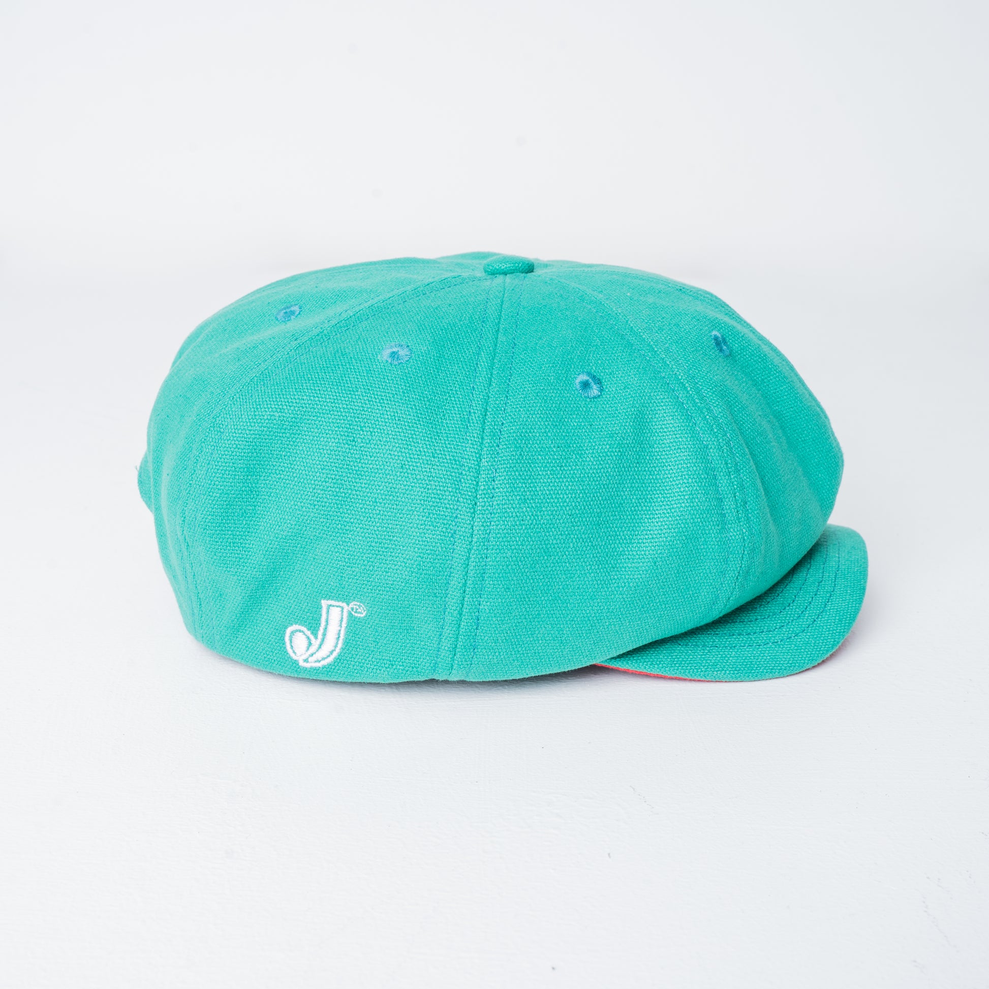 Bianca Green Newsboy Cap | Premium Cotton Cap - Johjo World